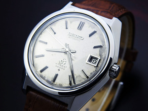 GRAND SEIKO グランド セイコー HI-BEAT 36000 6145-8000 Steel Silver Dial メンズ 自動巻き (ジャンク・不動）