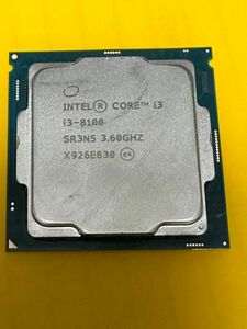CPU Intel Core i3-8100
