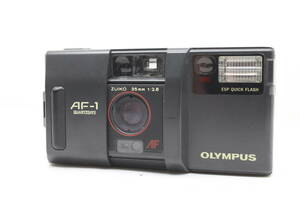 ★良品★OLYMPUS オリンパス AF-1 QUARTZ DATE 35mm F2.8人気の単集点搭載コンパクトフィルムカメラ！ 希少な完動品！ OK6653