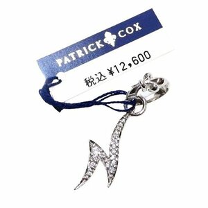 J◇SV925 パトリックコックス 美品 ペンダントトップ ストーン付 シルバー SILVER pendent charm PATRICK COX 【ネコポスOK】