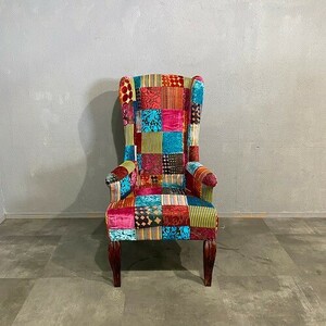 [ Fukuoka ]1P sofa KARE DESIGN patchwork [YN0423-2]