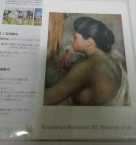 DIC 株主優待券 DIC川村美術館入館券付き絵葉書２枚 