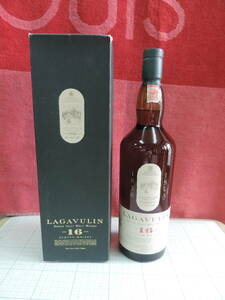 古酒【未開栓】ラガヴーリン LAGAVULIN 16年 1000ml スコッチウイスキー シングルモルト　旧ボトル　　