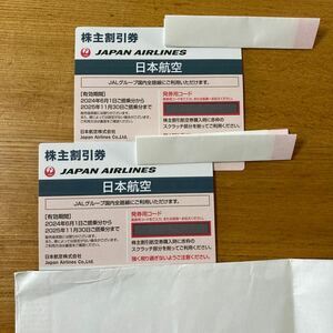 【コード通知】JAL 株主優待 2枚
