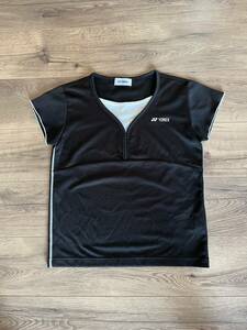 ヨネックス　レディース　テニスゲームシャツ　黒　ブラック　サイズM