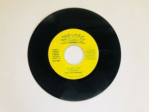 CARLTON MANNING / ALL MY LOVE / 7インチ/ CARLTON & THE SHOES
