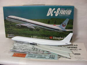 童友社の1/100 DC-8 仕掛品です