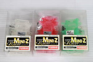 未開封・未使用品★京商 KYOSHO MR-015 スケルトンシャシーセット MZF151CP MZF151C MZF151CG まとめて3点セット ラジコンパーツ RC S524