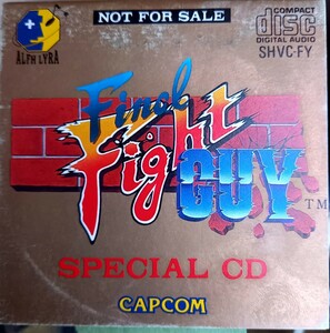 非売品　ファイナルファイトガイ　スペシャルcd shvc-fy 8cm capcom-001 cd cds 