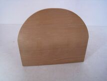 木製　鏡　卓上ミラー　回転　レトロ　スタンドタイプ　サイズ：約17.5×14×H26.5㎝ /22N5.2-28_画像5