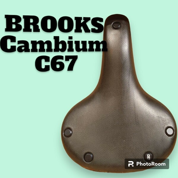 快適サドルをお探しならこれ！BROOKS Cambium C67 クロモリフレームやコミューター、ポタリングにもおすすめのサドルです！!