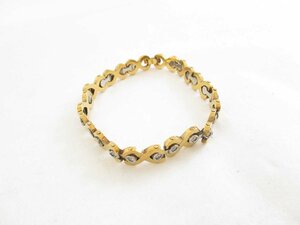 18金 ブレスレット D0.73ct K18/PT850 35.3g メンズ　レディース　アクセサリー