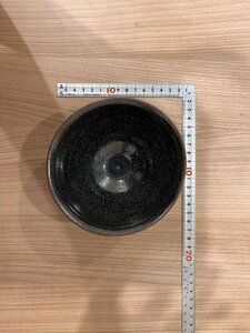 中国古玩　油滴天目茶碗　伝統工芸 工芸品 工芸美術 旧蔵 古美術