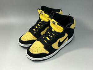 【H3-12】ナイキ シューズ SB DUNK HIGH PRO ハイカットスニーカー 27cm