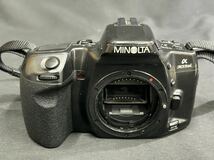 【S3-6】MINOLTA ミノルタ α303si 一眼レフカメラ レンズ AF70-210 AF35-70 ソフトケース付き 動作確認済み_画像2