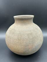 【S3-2】備前焼 壷 花瓶 在銘 花器 陶器 時代物_画像3