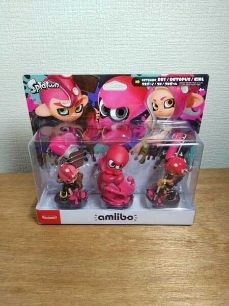 amiibo スプラトゥーン トリプルセット (タコ タコガール タコボーイ)　