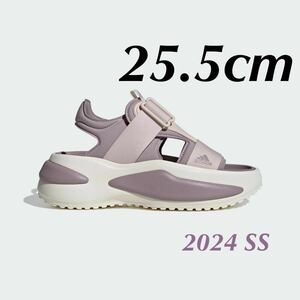  новый товар 25.5cm adidasme - na сандалии Adidas MEHANA весна лето фиолетовый спорт сандалии толщина низ mochimochi мягкость подошва усталость трудно 