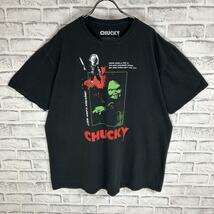 Child's Play チャイルドプレイ チャッキー 00s Tシャツ 半袖 輸入品 春服 夏服 海外古着 映画 洋画 シネマ ホラー ムービー キャラクター_画像2