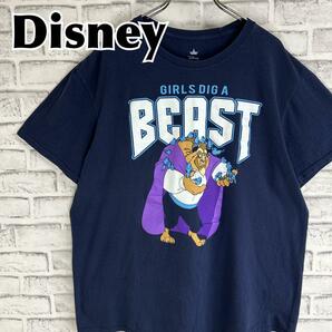 Disney ディズニー 美女と野獣 ビースト キャラ Tシャツ 半袖 輸入品 春服 夏服 海外古着 映画 洋画 シネマ ムービー キャラクター アニメ