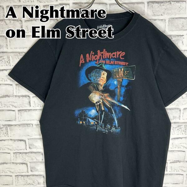 A Nightmare on Elm Street エルム街の悪夢 フレディクルーガー ムービー ホラー Tシャツ 半袖 輸入品 春服 夏服 海外古着 映画 洋画