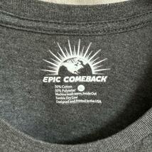 Epic Comeback ホラームービー 悪役 キャラ ロゴ Tシャツ 半袖 輸入品 春服 夏服 海外古着 映画 洋画 シネマ ムービー フレディ チャッキー_画像3