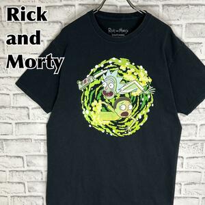 RICK AND MORTY リックアンドモーティ キャラTシャツ 半袖 輸入品 春服 夏服 海外古着 テレビ アニメ ロゴ キャラクター