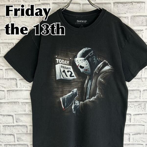 Friday the 13th 13日の金曜日 ジェイソン Tシャツ 半袖 輸入品 春服 夏服 海外古着 映画 洋画 シネマ ホラー ムービー スリラー 仮面