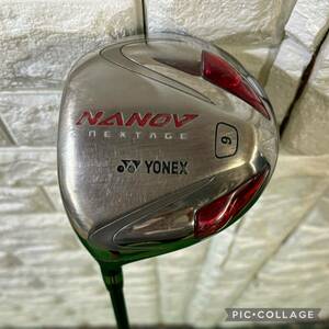 希少品☆レア☆レフティ(左用)☆ドライバー(1W)☆YONEX(ヨネックス)☆NANO V NEXTAGE TYPE430(ナノブイ ネクステージ タイプ430)☆9°☆S-2