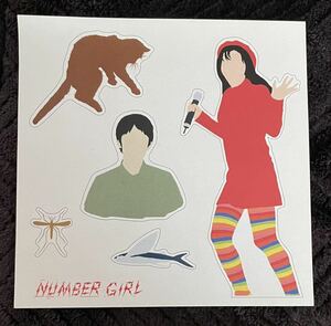 未使用Number Girlナンバーガールステッカー向井秀徳　非売品