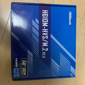 ASRock H610M-HVS/M.2 R2.0 動作確認済品 マザーボード保証書ありドライバダウンロードdvdあり付属品完備