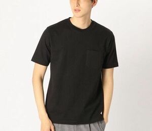 COMME CA ISM コムサイズム 汗染み防止加工 ポケット付 Tシャツ スリット