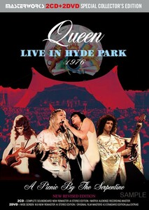 QUEEN / LIVE IN HYDE PARK 1976 A PICNIC BY THE SERPENTINE =NEW REVISED EDITION= [輸入盤新品 2CD+2DVD] MASTERWORKS