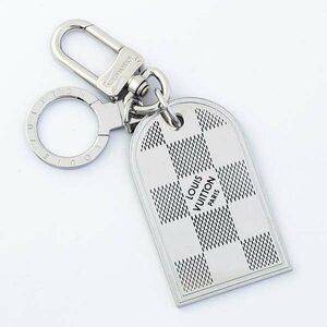 LOUIS VUITTON Louis Vuitton Damier M65770porutokreporuto address bag charm key ring key holder #35413YR