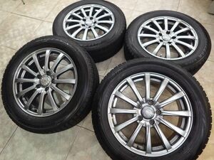 M 送料無料 即納 美品 17 5H114.3 7J+48 ブリヂストン VRX 215/60R17 C-HR カローラクロス エクストレイル アルファード ヴェルファイア