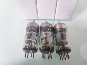 6BZ6　NEC　真空管3本セット　動作未確認　ジャンク品　白箱付きネコポス