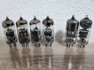 3CB6　HITACHI×4　NEC×2　真空管6本セット　動作未確認　ジャンク品　ネコポス