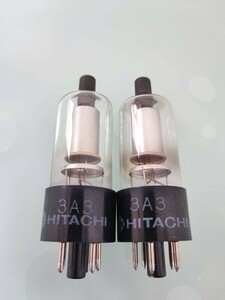 ３Ａ３　HITACHI　真空管　動作未確認　ジャンク品　宅急便コンパクト