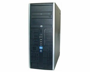 Windows7 Pro 32bit HP Elite 8300 CMT (QV993AV) Core i3-2120 3.3GHz メモリ 4GB HDD 500GB(SATA) DVD-ROM タワー型