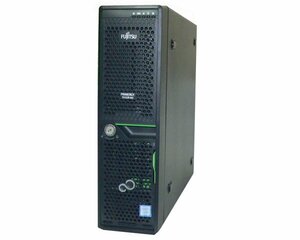 富士通 PRIMERGY TX1320 M2 (PYT1322T2S) Xeon E3-1220 V5 3.0GHz メモリ 16GB HDD 1.2TB×2(SAS 2.5インチ) DVD-ROM 動作確認済み