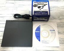 ◆ LOGITEC ロジテック　外付け　マルチDVD RECORDER LDR-PUD8U3VBK ACアダプター付き_画像2