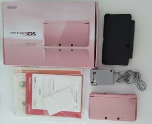 ニンテンドー3DS ミスティピンク Nintendo 3DS 本体 CTR-001(JPN) 