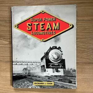 《S3》洋書　蒸気機関車の本　SUPER POWER STEAM LOCOMOTIVES 