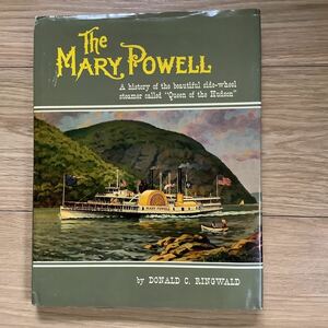 {S3} foreign book Mary -*pa well Hudson river. out wheel type steam boat The MARY POWELL