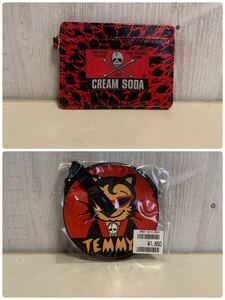 [ new goods unused ] cream soda coin case & card-case 2 point together!!