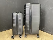 展示品 DELSEY スーツケース 2個セット 【中古】 デルセー キャリーケース 1654546 ブラック 旅行 /57459_画像3
