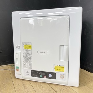 送料無料 日立 除湿形電気衣類乾燥機 【中古】動作保証 DE-N50WV 2021年製 乾燥容量5.0kg ピュアホワイト HITACHI 家電製品 B /88034