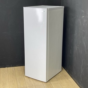  exhibition goods Iris o-yama non freon freezer [ used ] operation guarantee IUSN-14A-W 2023 year made 1 door right opening 142L white consumer electronics product 053052/20722