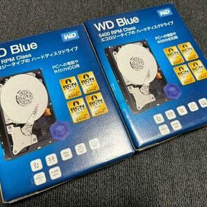 Western Digital｜WD Blue [WD60EZAZ-RT] 6TB × 2台セット の画像1