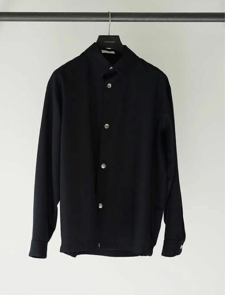 【即完激レア/新品同様】THE RERACS SS ダークネイビー ウールコーチシャツジャケット 48 JIL SANDER